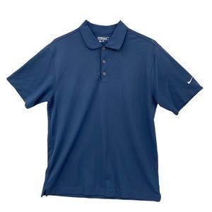 NIKE Dri Fit Golf Shirt Tour Performance Polo Short Sleeve.